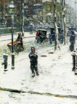 Snow Storm, Fifth Avenue, New York artwork preview