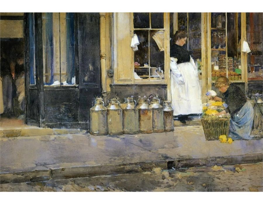 La Bouquetiere et la Latiere 