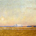 Moonrise at Sunset, Harney Desert 