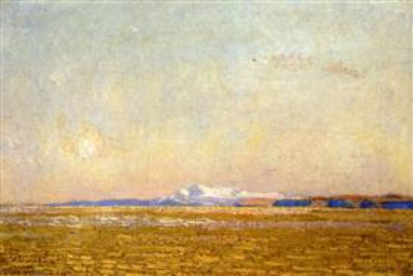 Moonrise at Sunset, Harney Desert 