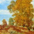 Autumn Hilltop, New England 