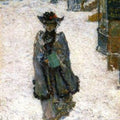 Street Scene, Christmas Morning 