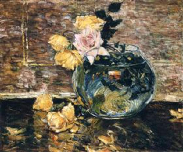 Roses in a Vase
