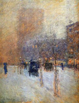 Late Afternoon, New York: Winter artwork preview