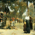 Paris Street Scene 