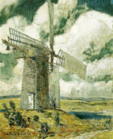 Bending Sail on the Old Mill artwork preview