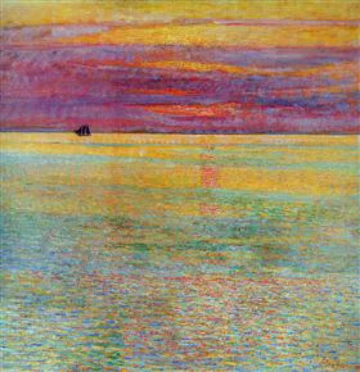 Sunset at Sea