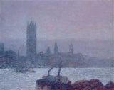 Houses of Parliament, Early Evening artwork preview
