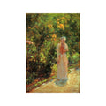 Mrs. Hassam in the Garden 