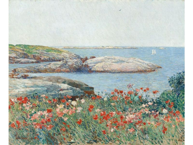 Poppies, Isles of Shoals I 