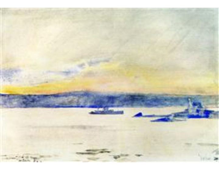 Afterglow, Gloucester Harbor (aka Ten Pound Island LIght) 