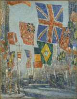 Avenue of the Allies, Great Britain, 1918 artwork preview