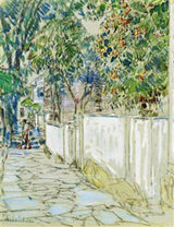Flagstone Sidewalk, Portsmouth, New Hampshire artwork preview