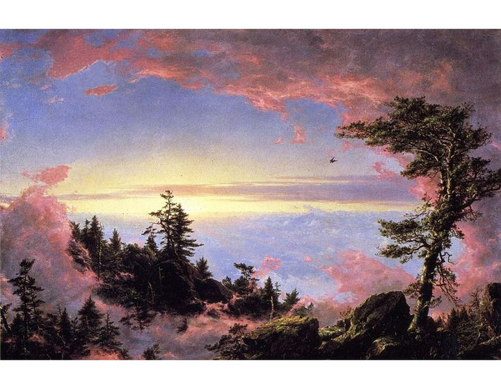 Above The Clouds At Sunrise 