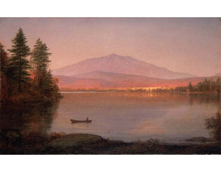 Mount Katahdin from Millinocket Camp 