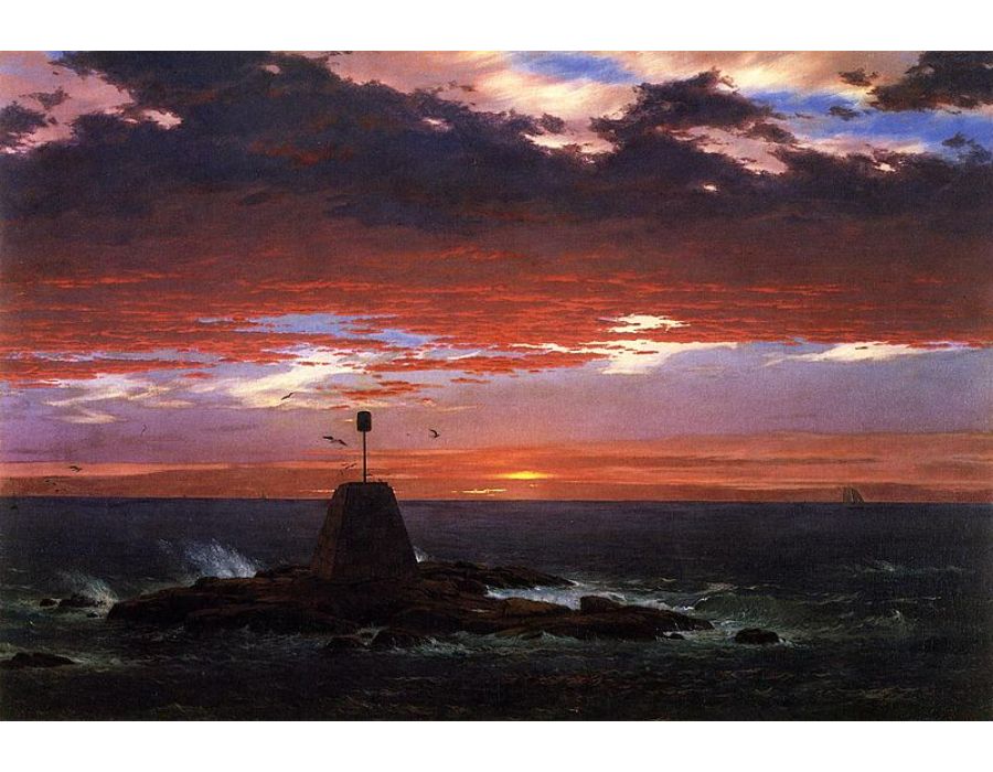 Beacon Off Mount Desert Island 