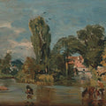 Flatford Mill, c.1810-11 Painting by John Constable
