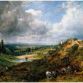 Hampstead Heath Painting by John Constable
