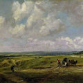 Hampstead Heath, c.1820 Painting by John Constable
