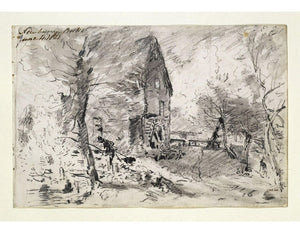 Watermill at Newbury Painting 