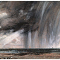 Rainstorm over the Sea, c.1824-28 Painting by John Constable