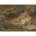Undergrowth, c.1821 Painting by John Constable