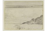 Sheerness Coast scene near Southend, 1814 Painting artwork preview