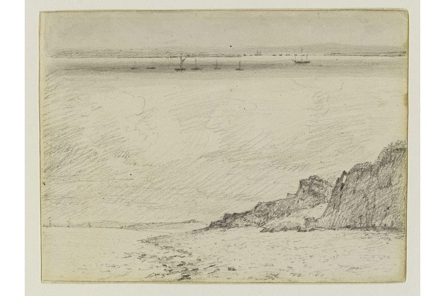 Sheerness Coast scene near Southend, 1814 Painting by John Constable