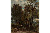 Sketch of a Lane at East Bergholt, c.1810 Painting artwork preview