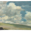 The Downs near Brighton Painting by John Constable