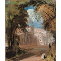 St Mary's Church, East Bergholt, sketch Painting by John Constable