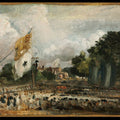 Holiday Of Waterloo In East Bergholt Painting by John Constable