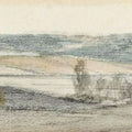 View Across A Valley Painting by John Constable