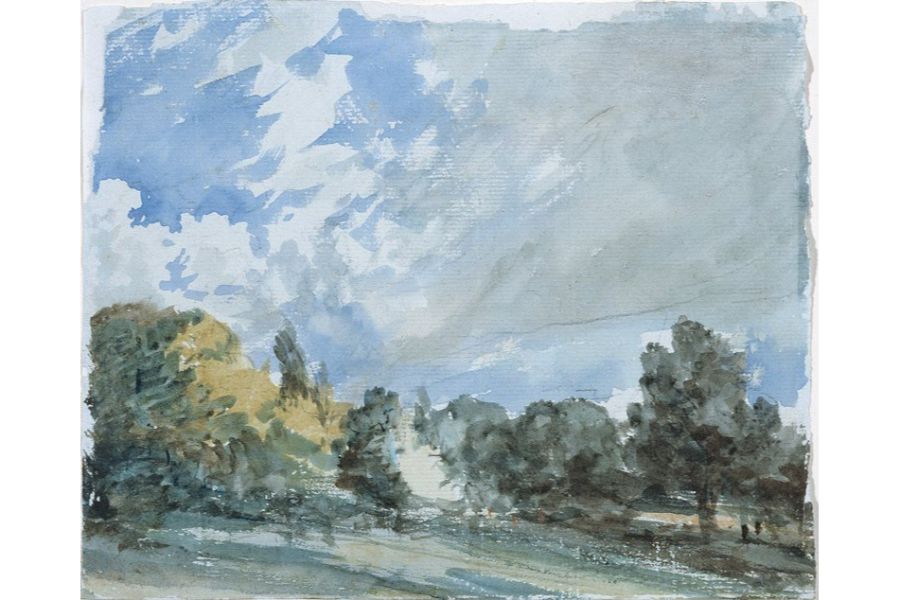 Hampstead Painting by John Constable