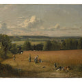 Wheat Field Painting by John Constable