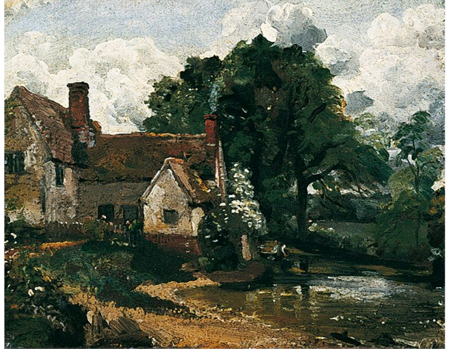 Willy Lott's House, 1816 Painting by John Constable