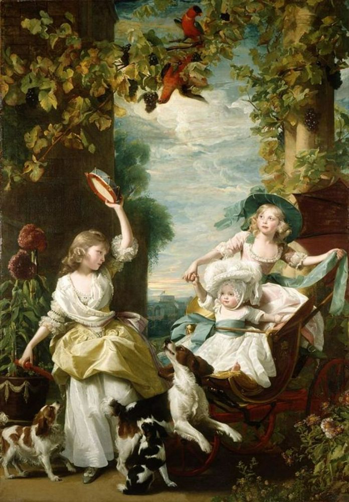 Princesses Mary, Sophia and Amelia, daughters of George III
