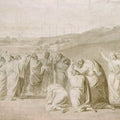 Study for "The Ascension" Painting by John Singleton Copley