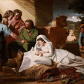 The Nativity Painting by John Singleton Copley