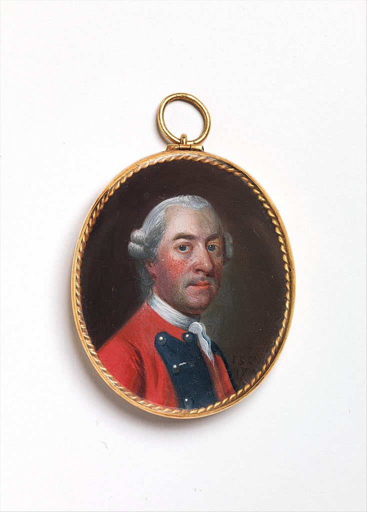 Miniature portrait of Sir John St. Clair
