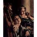 Adoration of the Shepherds (The Night), detail, shepherds 