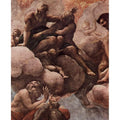 Frescoes in the church of San Giovanni Evangelista in Parma, fresco dome, Scene, The Vision of St. John in Patmos, d 