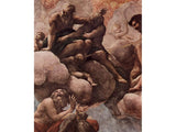 Frescoes in the church of San Giovanni Evangelista in Parma, fresco dome, Scene, The Vision of St. John in Patmos, d artwork preview