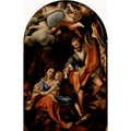 Madonna della Scodella, scene, resting on the flight to Egypt 