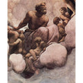 The vision of St. John in Patmos, detail St. Simon 