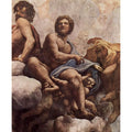 The vision of St. John in Patmos, detail, St. Philip and St. Thaddeus 