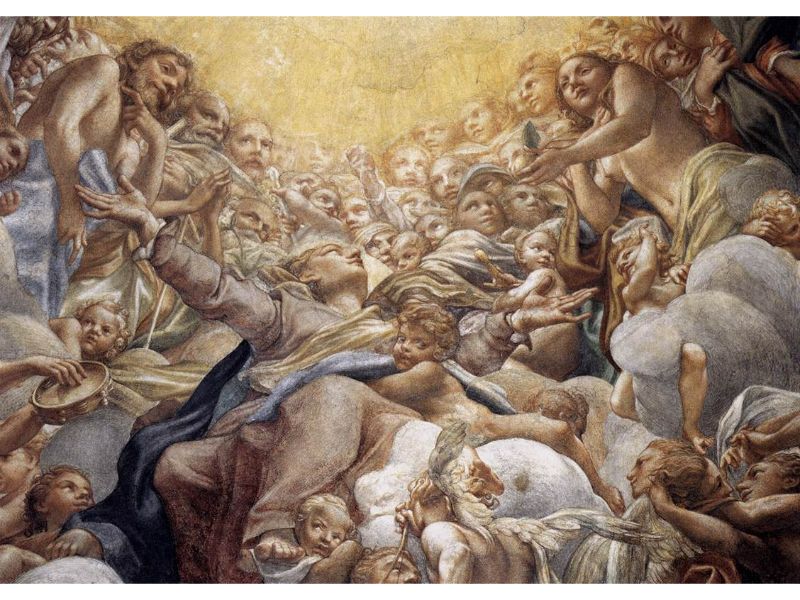 Assumption of the Virgin (detail) 