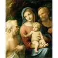 The Holy Family with Saint Jerome 