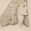 Portrait Of Anne Miller Painting by Dante Gabriel Rossetti