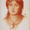 Fanny Cornforth Painting by Dante Gabriel Rossetti